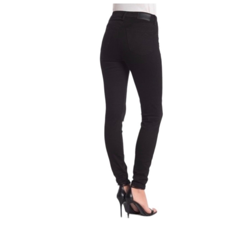 Kendall + Kylie Kontour High Rise Skinny Jeans Black Rinse 9/29